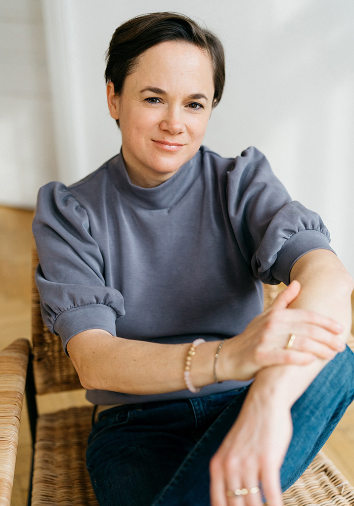 Michaela Geppl Portrait, ganze Körperansicht