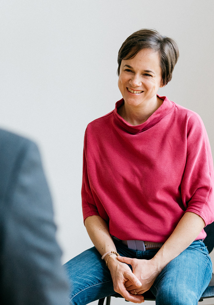 Michaela Geppl im Gespräch